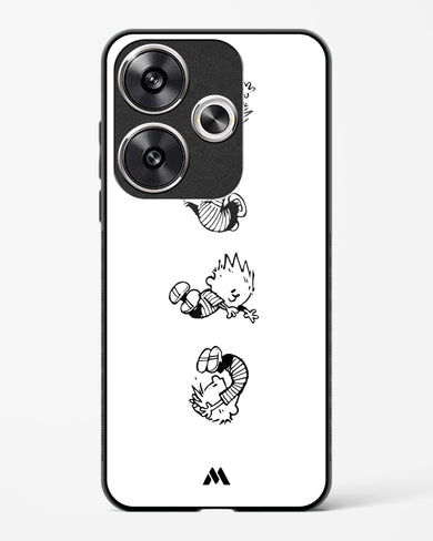 Calvin Hobbes Falling Glass Case Phone Cover-(Xiaomi)