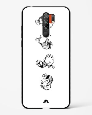 Calvin Hobbes Falling Glass Case Phone Cover-(Xiaomi)