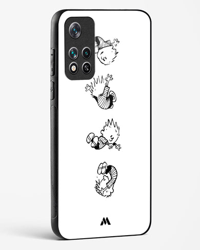 Calvin Hobbes Falling Glass Case Phone Cover-(Xiaomi)