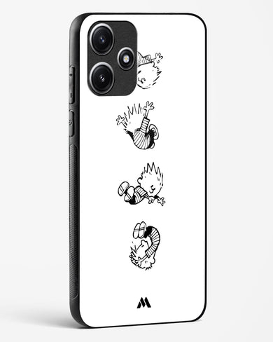 Calvin Hobbes Falling Glass Case Phone Cover-(Xiaomi)