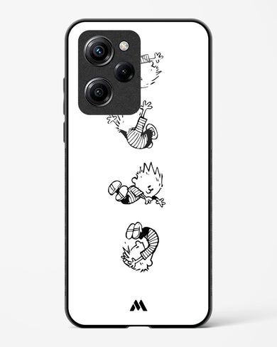 Calvin Hobbes Falling Glass Case Phone Cover-(Xiaomi)