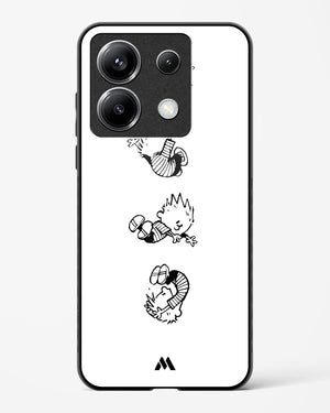 Calvin Hobbes Falling Glass Case Phone Cover (Xiaomi)