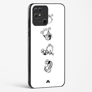 Calvin Hobbes Falling Glass Case Phone Cover (Xiaomi)
