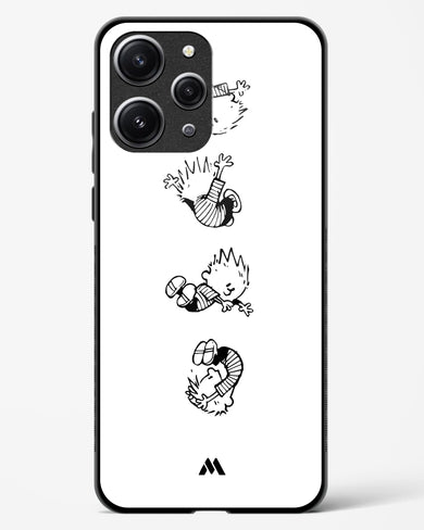 Calvin Hobbes Falling Glass Case Phone Cover-(Xiaomi)