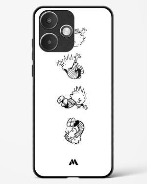 Calvin Hobbes Falling Glass Case Phone Cover (Xiaomi)