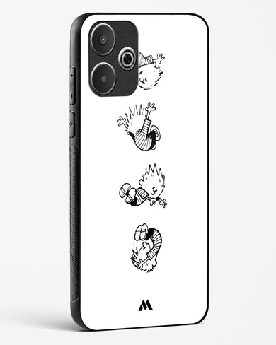 Calvin Hobbes Falling Glass Case Phone Cover (Xiaomi)