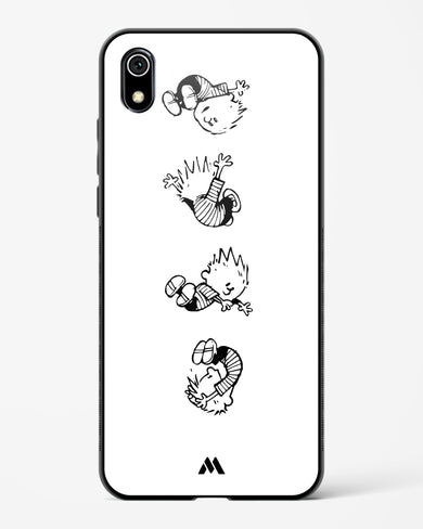 Calvin Hobbes Falling Glass Case Phone Cover-(Xiaomi)