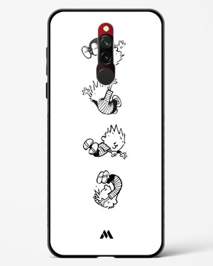 Calvin Hobbes Falling Glass Case Phone Cover-(Xiaomi)