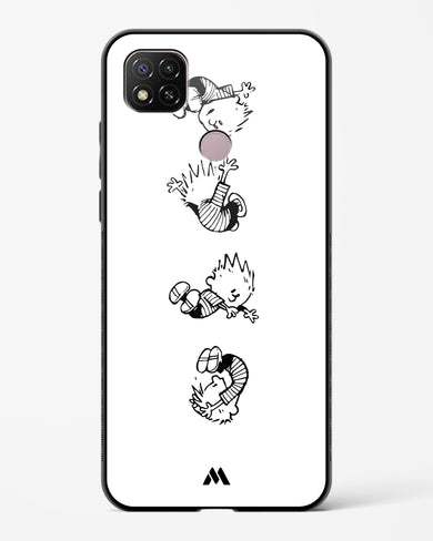 Calvin Hobbes Falling Glass Case Phone Cover-(Xiaomi)