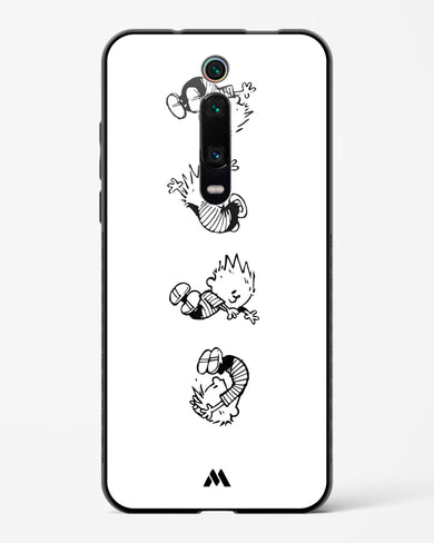 Calvin Hobbes Falling Glass Case Phone Cover-(Xiaomi)