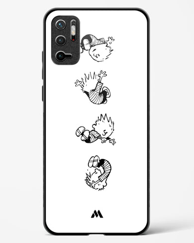 Calvin Hobbes Falling Glass Case Phone Cover-(Xiaomi)