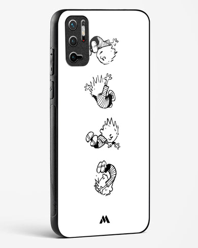 Calvin Hobbes Falling Glass Case Phone Cover-(Xiaomi)