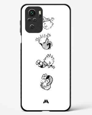 Calvin Hobbes Falling Glass Case Phone Cover-(Xiaomi)