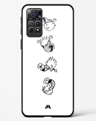 Calvin Hobbes Falling Glass Case Phone Cover-(Xiaomi)