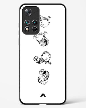Calvin Hobbes Falling Glass Case Phone Cover (Xiaomi)