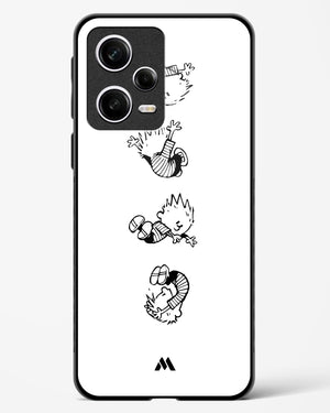 Calvin Hobbes Falling Glass Case Phone Cover (Xiaomi)