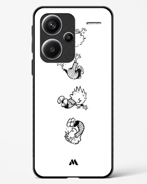 Calvin Hobbes Falling Glass Case Phone Cover (Xiaomi)
