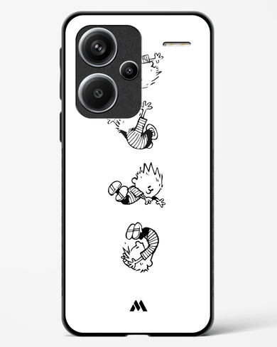 Calvin Hobbes Falling Glass Case Phone Cover-(Xiaomi)