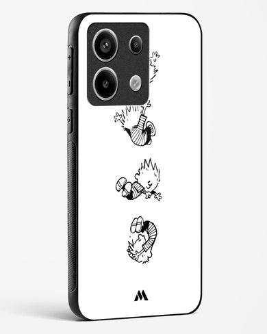 Calvin Hobbes Falling Glass Case Phone Cover-(Xiaomi)