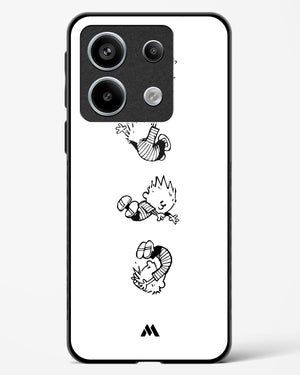 Calvin Hobbes Falling Glass Case Phone Cover (Xiaomi)