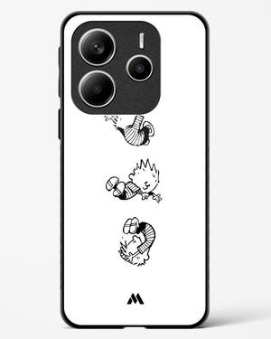 Calvin Hobbes Falling Glass Case Phone Cover (Xiaomi)