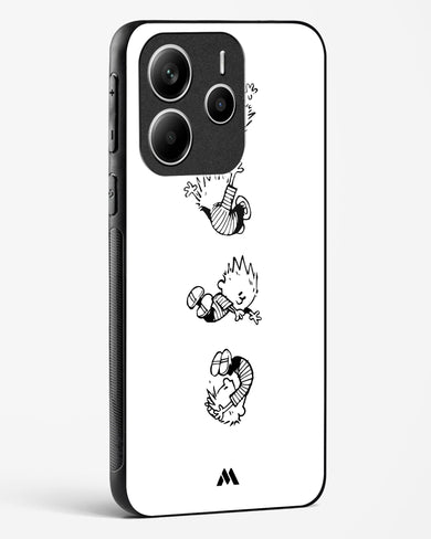 Calvin Hobbes Falling Glass Case Phone Cover (Xiaomi)