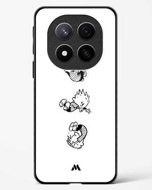Calvin Hobbes Falling Glass Case Phone Cover (Xiaomi)