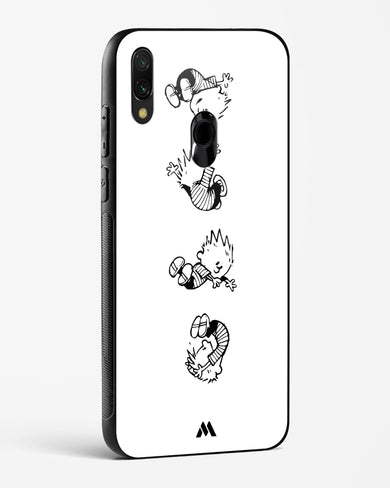 Calvin Hobbes Falling Glass Case Phone Cover-(Xiaomi)