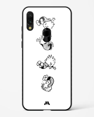 Calvin Hobbes Falling Glass Case Phone Cover (Xiaomi)
