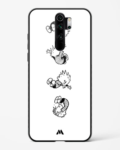 Calvin Hobbes Falling Glass Case Phone Cover-(Xiaomi)