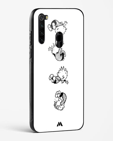 Calvin Hobbes Falling Glass Case Phone Cover-(Xiaomi)