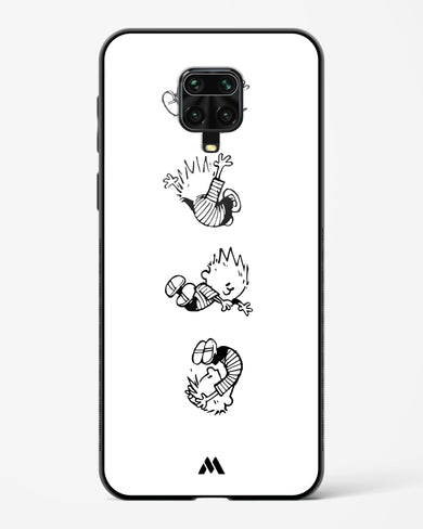 Calvin Hobbes Falling Glass Case Phone Cover-(Xiaomi)