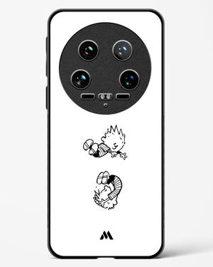 Calvin Hobbes Falling Glass Case Phone Cover (Xiaomi)