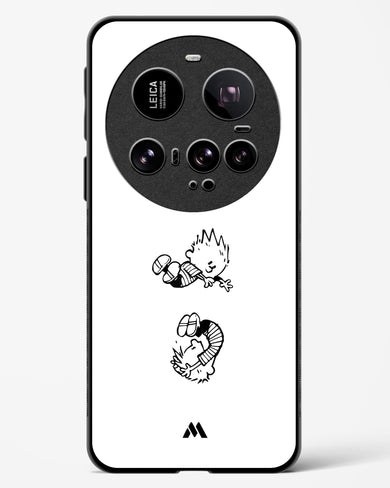 Calvin Hobbes Falling Glass Case Phone Cover (Xiaomi)
