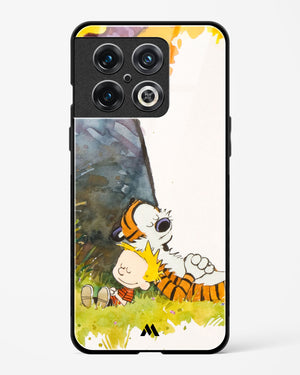 Calvin Hobbes Under Tree Glass Case Phone Cover (OnePlus)