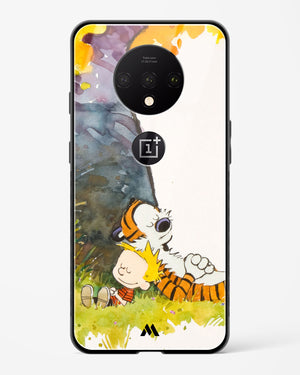 Calvin Hobbes Under Tree Glass Case Phone Cover (OnePlus)