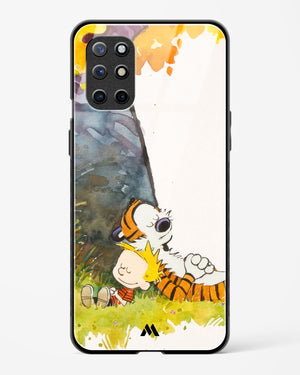 Calvin Hobbes Under Tree Glass Case Phone Cover (OnePlus)