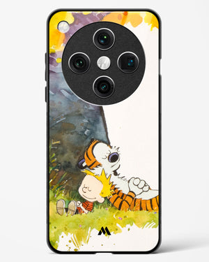 Calvin Hobbes Under Tree Glass Case Phone Cover (Oppo)