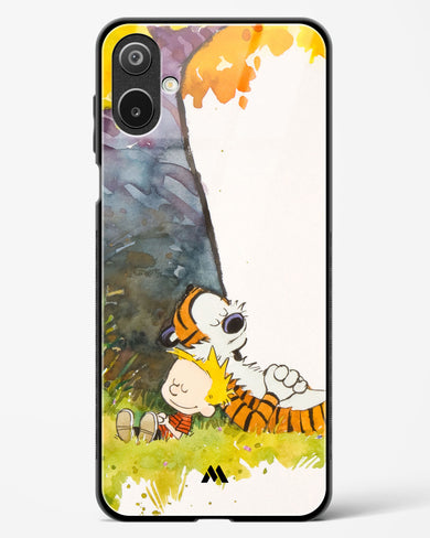 Calvin Hobbes Under Tree Glass Case Phone Cover (Samsung)
