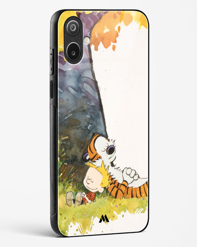 Calvin Hobbes Under Tree Glass Case Phone Cover (Samsung)