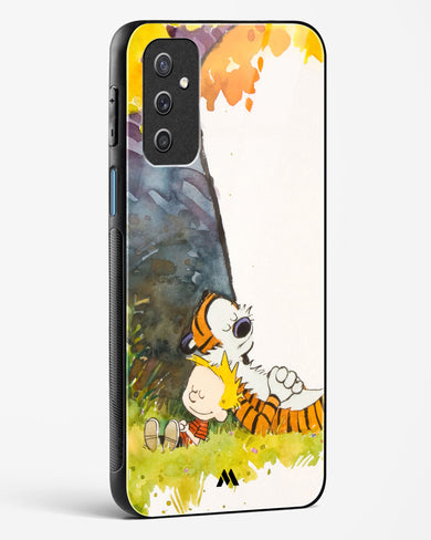 Calvin Hobbes Under Tree Glass Case Phone Cover (Samsung)