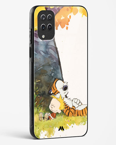 Calvin Hobbes Under Tree Glass Case Phone Cover (Samsung)