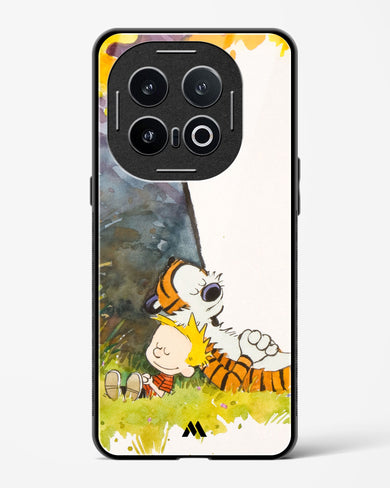 Calvin Hobbes Under Tree Glass Case Phone Cover (Vivo)