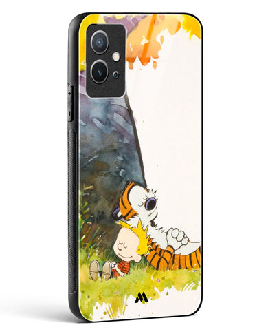 Calvin Hobbes Under Tree Glass Case Phone Cover (Vivo)