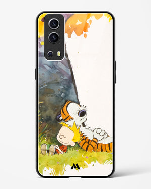 Calvin Hobbes Under Tree Glass Case Phone Cover (Vivo)