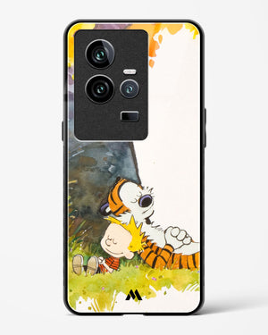 Calvin Hobbes Under Tree Glass Case Phone Cover (Vivo)