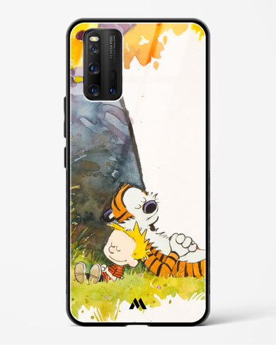 Calvin Hobbes Under Tree Glass Case Phone Cover (Vivo)