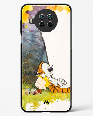 Calvin Hobbes Under Tree Glass Case Phone Cover-(Xiaomi)