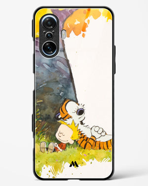 Calvin Hobbes Under Tree Glass Case Phone Cover (Xiaomi)