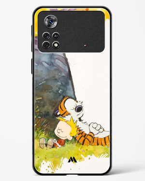 Calvin Hobbes Under Tree Glass Case Phone Cover (Xiaomi)
